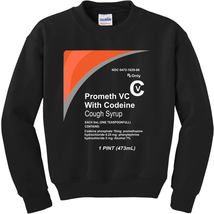 Cough Syrup Kids Sweatshirt