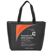 Cough Syrup Zip Tote Bag