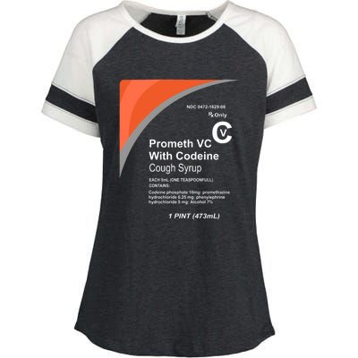 Cough Syrup Enza Ladies Jersey Colorblock Tee