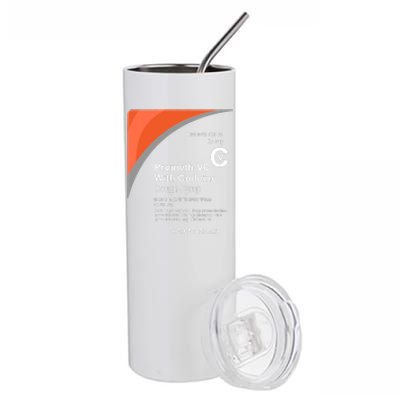 Cough Syrup Stainless Steel Tumbler