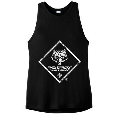 Cub Scouting Ladies PosiCharge Tri-Blend Wicking Tank