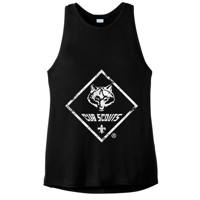 Cub Scouting Ladies PosiCharge Tri-Blend Wicking Tank