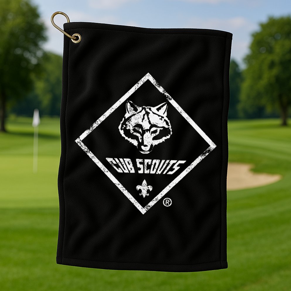 Cub Scouting Golf Towel