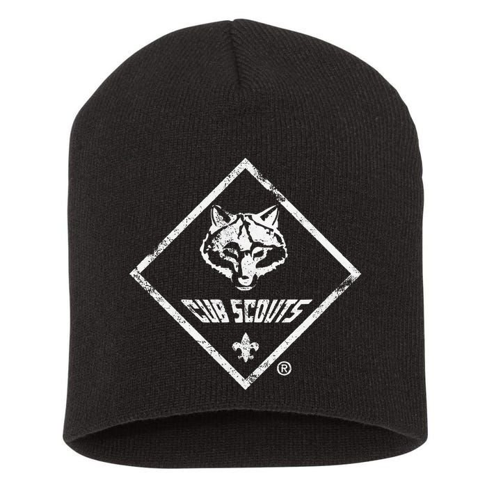 Cub Scouting Short Acrylic Beanie