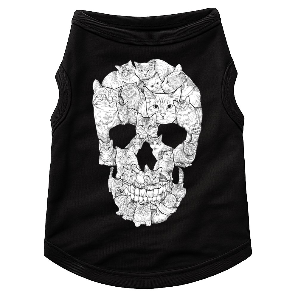 Cat Skull Doggie Tank