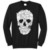 Cat Skull Sweatshirt