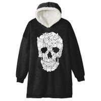 Cat Skull Hooded Wearable Blanket