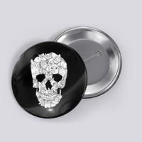 Cat Skull Button