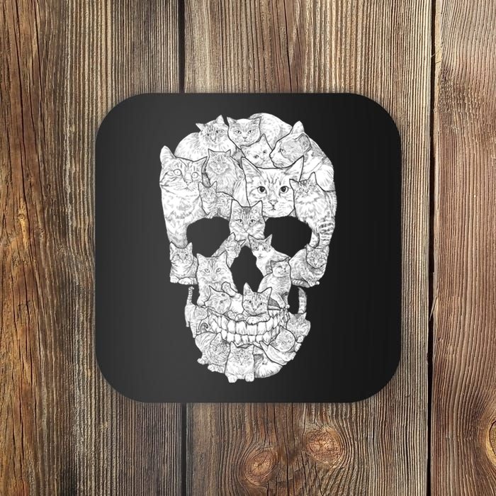 Cat Skull Coaster