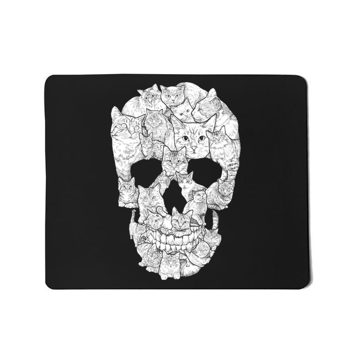 Cat Skull Mousepad