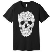 Cat Skull Premium T-Shirt