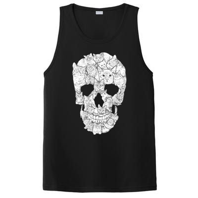 Cat Skull PosiCharge Competitor Tank