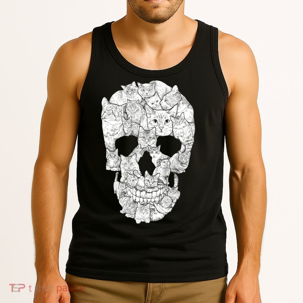 Cat Skull Tank Top