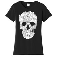 Cat Skull Women's T-Shirt