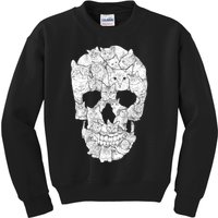 Cat Skull Kids Sweatshirt