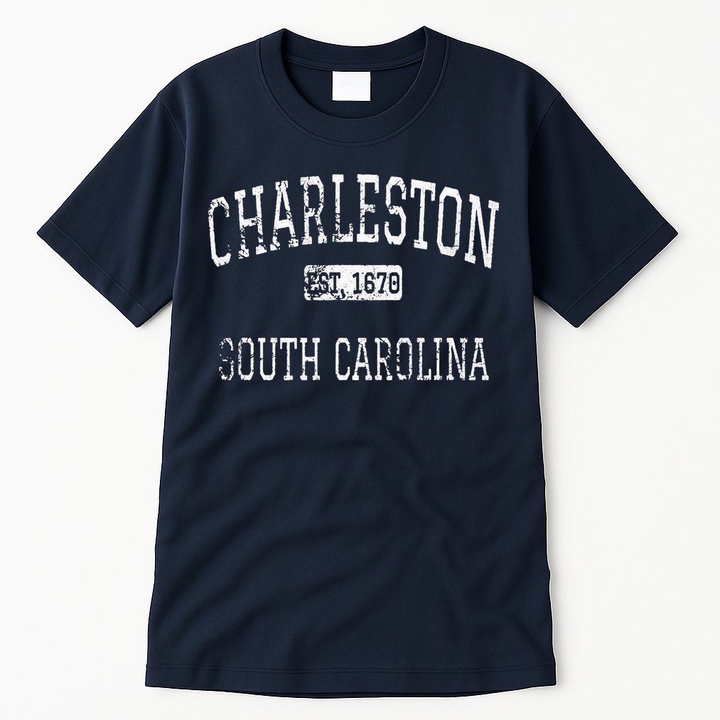 Charleston South Carolina SC Vintage Tall T-Shirt