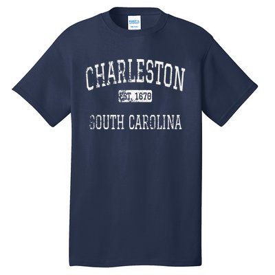 Charleston South Carolina SC Vintage Tall T-Shirt