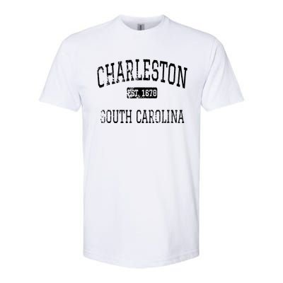 Charleston South Carolina SC Vintage Softstyle CVC T-Shirt