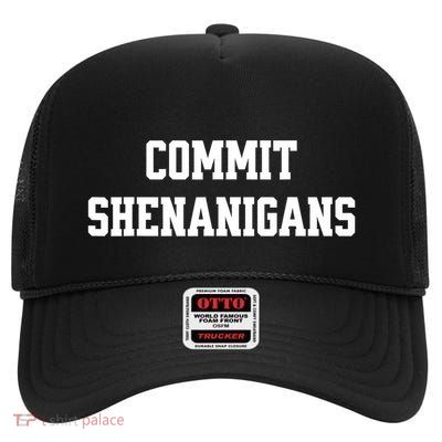 Commit Shenanigans High Crown Mesh Back Trucker Hat