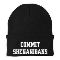 Commit Shenanigans Knit Cap Winter Beanie
