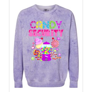 Candy Security Candyland Costume Colorblast Crewneck Sweatshirt