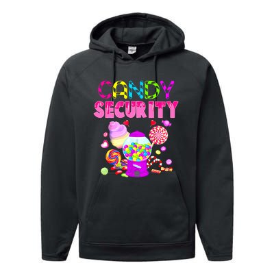 Candy Security Candyland Costume Performance Fleece Hoodie