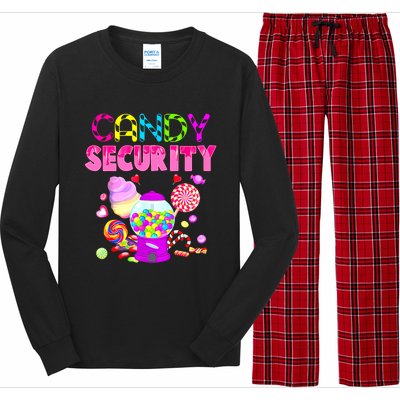 Candy Security Candyland Costume Long Sleeve Pajama Set