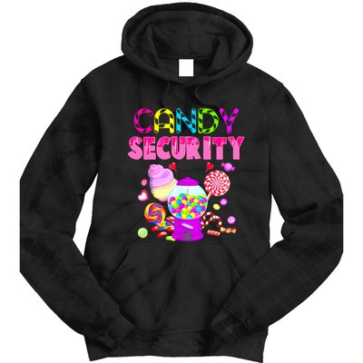 Candy Security Candyland Costume Tie Dye Hoodie