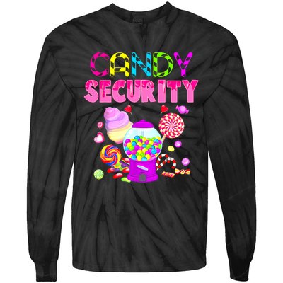 Candy Security Candyland Costume Tie-Dye Long Sleeve Shirt