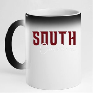 Classic South Carolina Souvenir 11oz Black Color Changing Mug