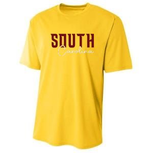 Classic South Carolina Souvenir Youth Performance Sprint T-Shirt