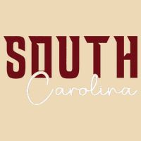 Classic South Carolina Souvenir Drawstring Bag
