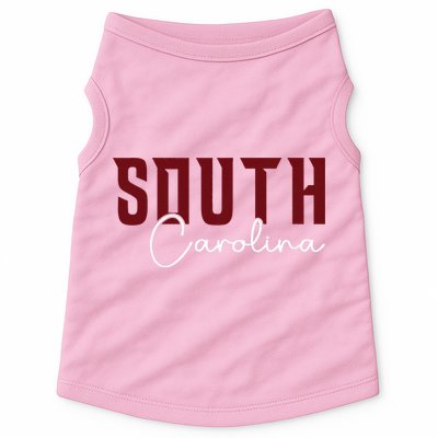 Classic South Carolina Souvenir Doggie Tank
