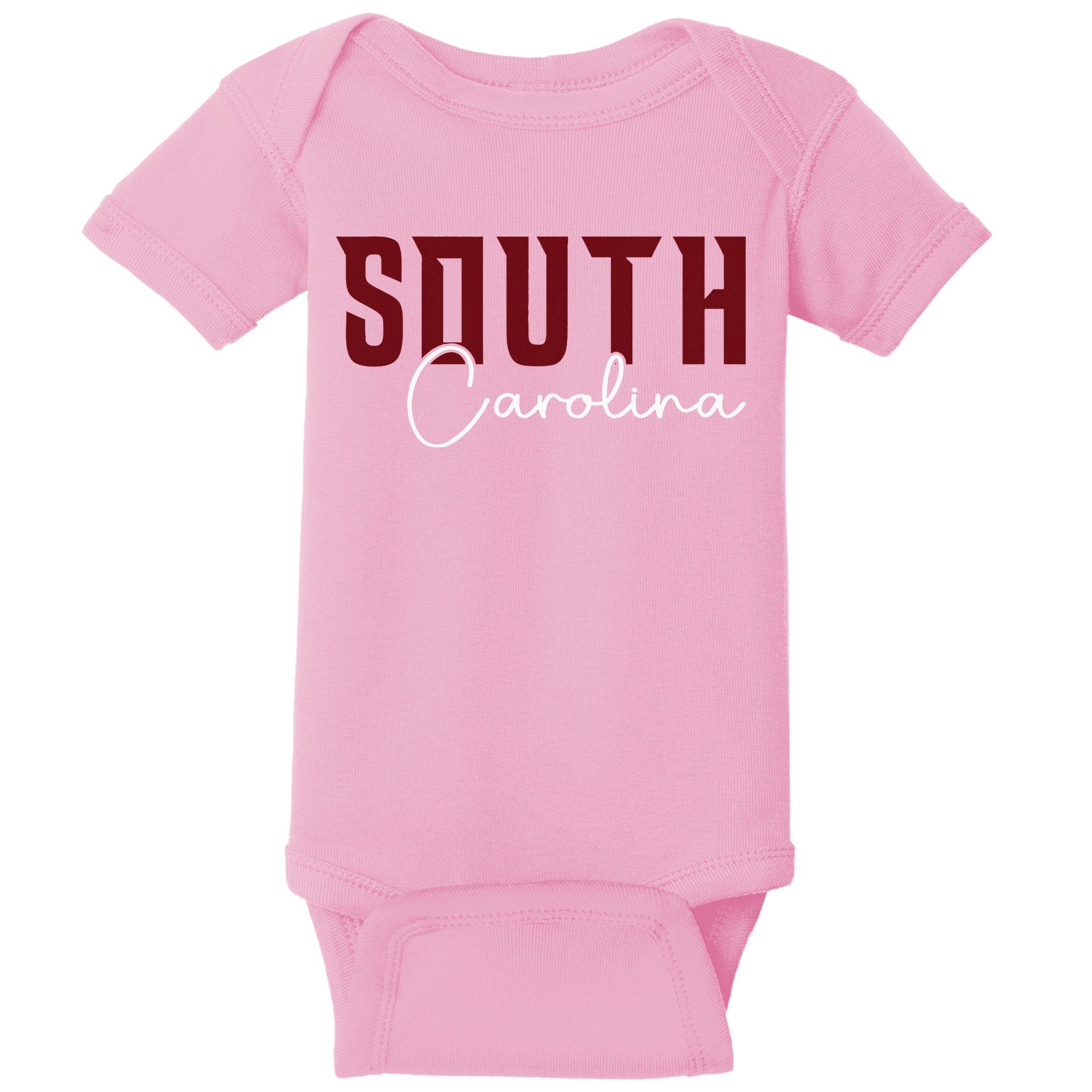Classic South Carolina Souvenir Baby Bodysuit