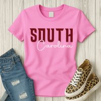Classic South Carolina Souvenir Womens T-Shirt
