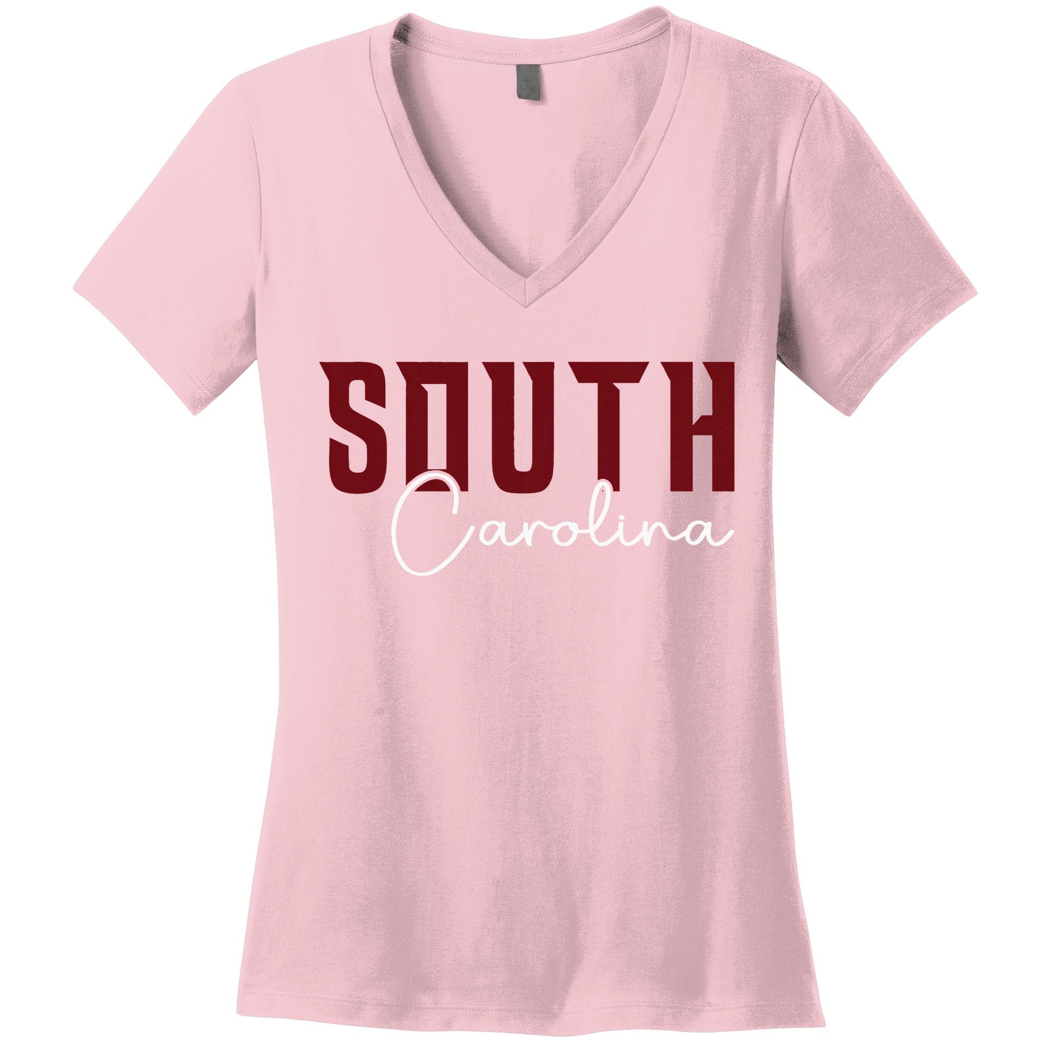Classic South Carolina Souvenir Women's V-Neck T-Shirt