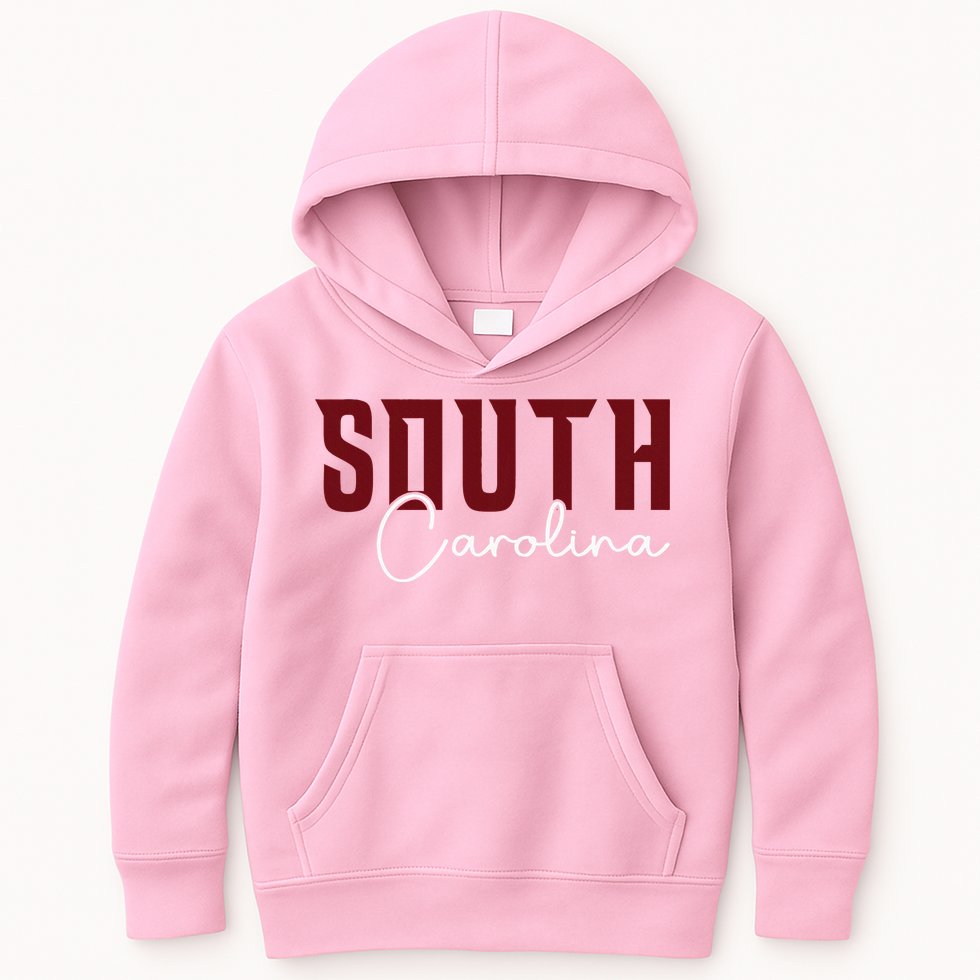 Classic South Carolina Souvenir Kids Hoodie