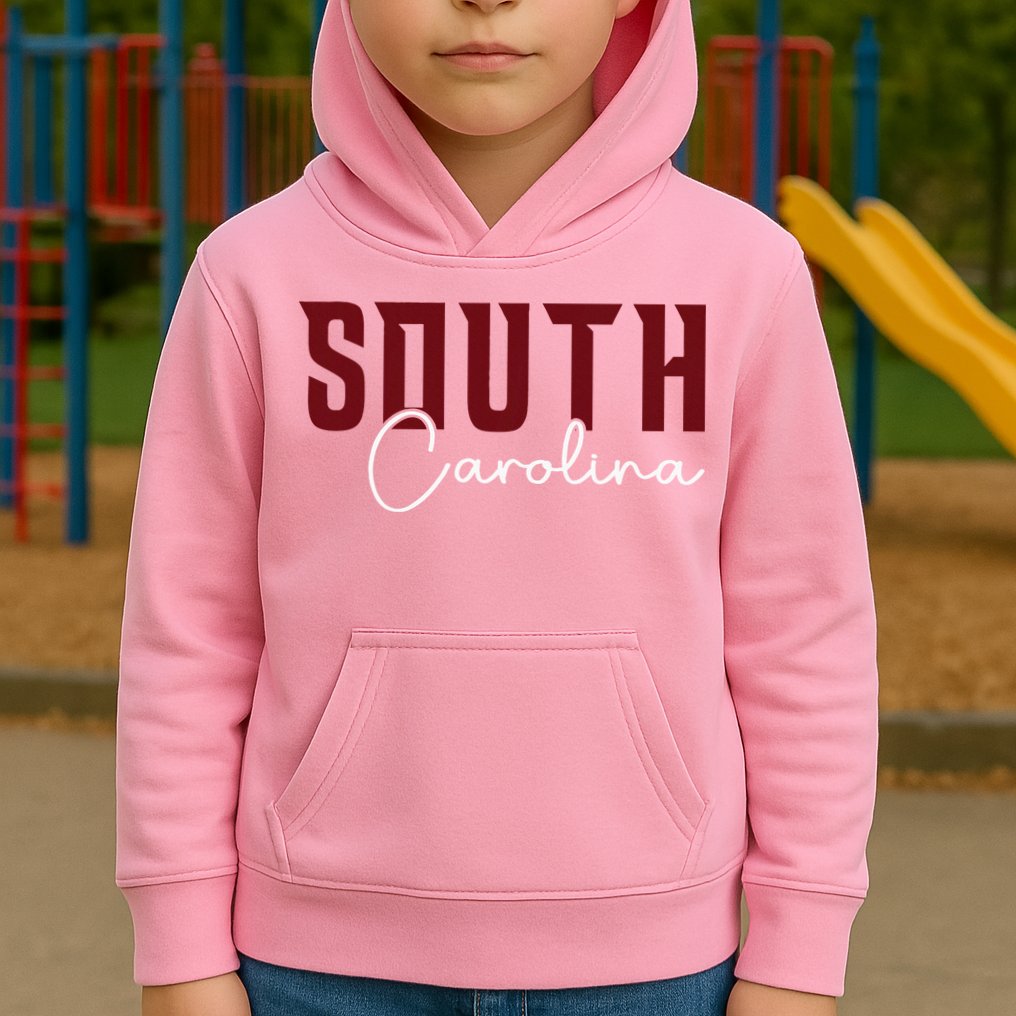 Classic South Carolina Souvenir Kids Hoodie