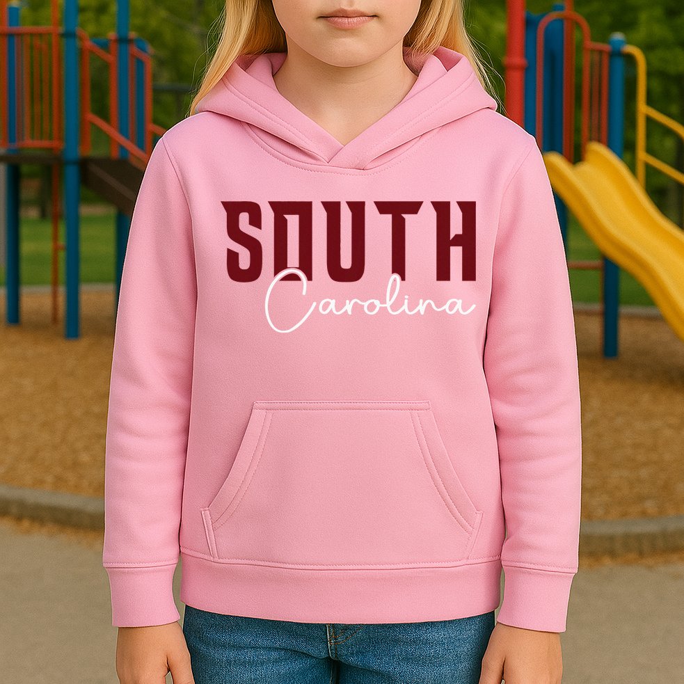 Classic South Carolina Souvenir Kids Hoodie