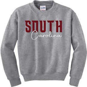 Classic South Carolina Souvenir Kids Sweatshirt