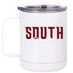 Classic South Carolina Souvenir 12 oz Stainless Steel Tumbler Cup