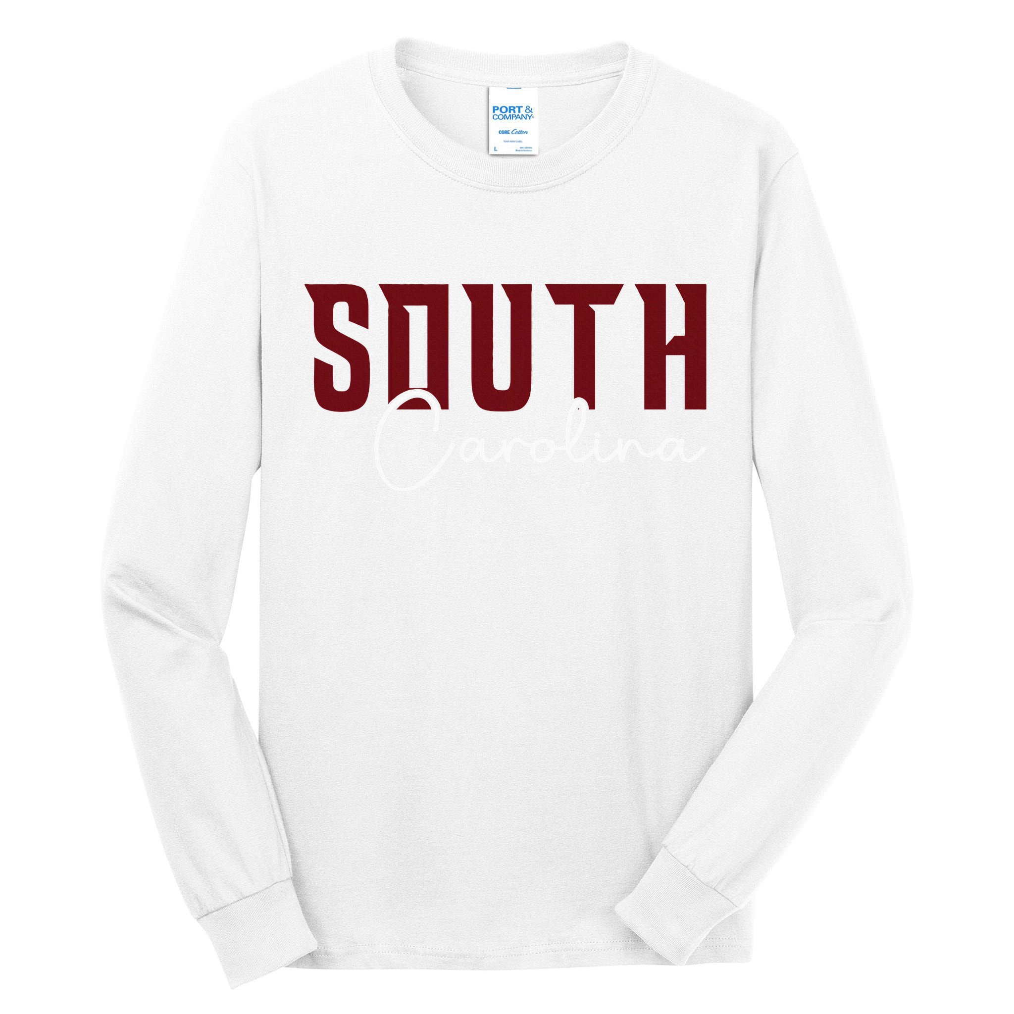 Classic South Carolina Souvenir Tall Long Sleeve T-Shirt