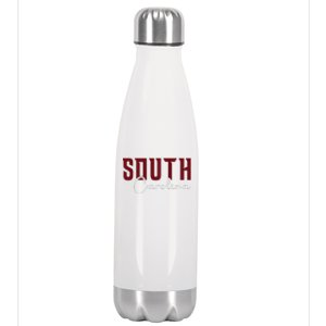 Classic South Carolina Souvenir Stainless Steel Insulated Water Bottle