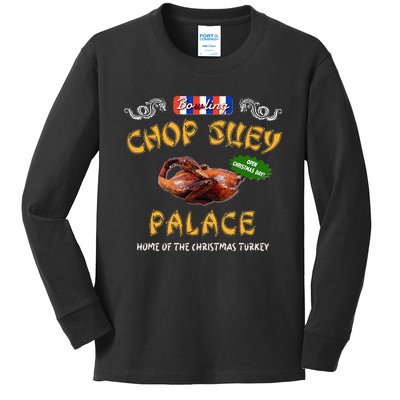 Christmas Story Chop Suey Palace Kids Long Sleeve Shirt