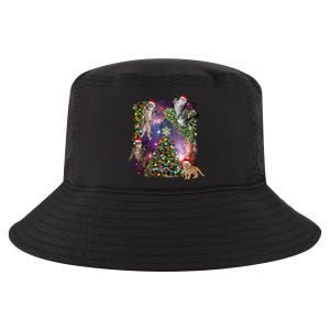 Christmas Space Cats Cool Comfort Performance Bucket Hat