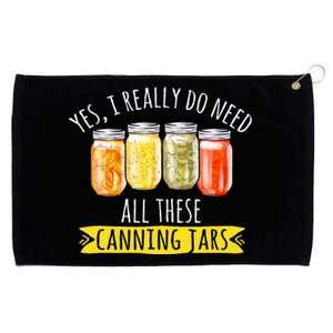 Canning Season Canning Jars Pickling Preserving Grommeted Golf Towel