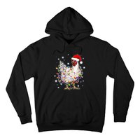 Christmas Santa Chicken Hoodie