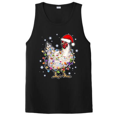 Christmas Santa Chicken PosiCharge Competitor Tank