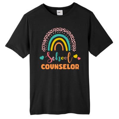 Cute School Counselor Rainbow Tall Fusion ChromaSoft Performance T-Shirt