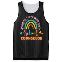 Cute School Counselor Rainbow Mesh Reversible Basketball Jersey Tank